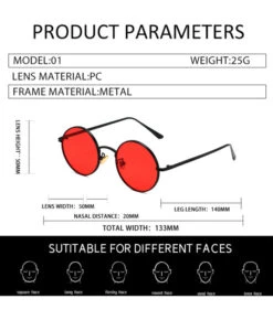 Evil Red Glasses Halloween Accessories -Accessories Shop Alastor20Hazbin20Hotel20Red20Glasses20Cosplay20Accessories3 700x823 1