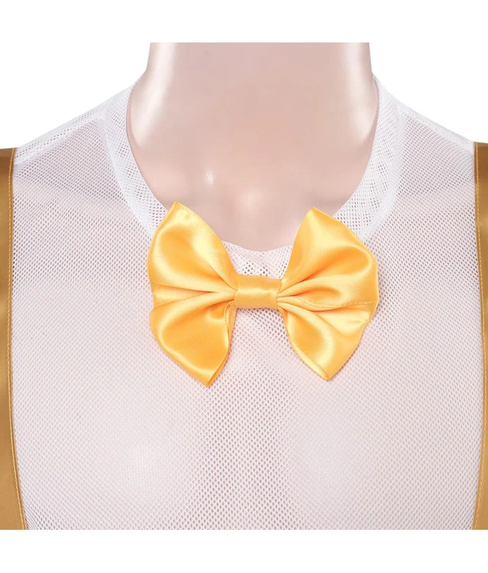 1970s Retro Disco Golden Strip Prom Suit Men Halloween Costume 7 1970s Retro Disco Golden Strip Prom Suit Men Halloween Costume - Image 5