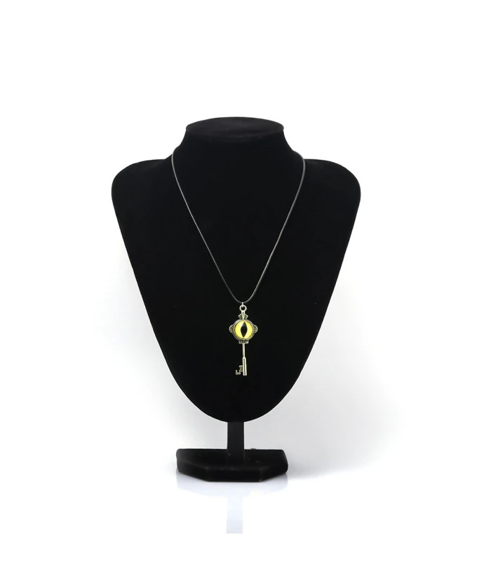Devil Eye Bronze Key Shape Necklace Halloween Costume Accessories 6 Devil Eye Bronze Key Shape Necklace Halloween Costume Accessories - Image 4
