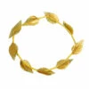 Ancient Roman Greek Golden Leaf Headbands Halloween Performance Stage Cosplay Costume Accessories