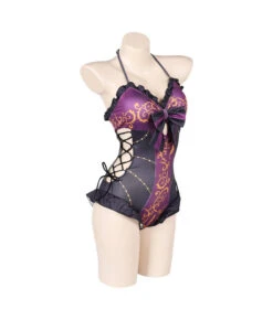Women Golden Trim Purple Sexy Swimsuit Halloween Costume -Accessories Shop Astarion20Baldurs20Gate20Game20Purple20Sexy20Swimsuit20Cosplay20Costume4 700x823 1