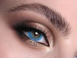 Buckingham Blue Natural Coloured Contact Lenses(Buckingham Blue)