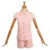 Women Pink Cute Pajamas Short Sleeve Shirt Pants 2Pcs 1 Women Pink Cute Pajamas Short Sleeve Shirt Pants 2Pcs -Accessories Shop Barbie20202320Barbie20Margot20Robbie20Barbie20Pajamas20Cosplay20Costume 700x823 1