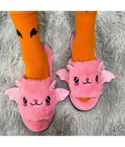 Bat Plush Slippers Socks 2 Pcs Shoes Halloween Special 9 Bat Plush Slippers Socks 2 Pcs Shoes Halloween Special -Accessories Shop Bat20Plush20Slippers20Socks20220Pcs20Shoes20Halloween20Special2011 700x823 1