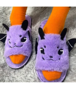 Bat Plush Slippers Socks 2 Pcs Shoes Halloween Special 11 Bat Plush Slippers Socks 2 Pcs Shoes Halloween Special -Accessories Shop Bat20Plush20Slippers20Socks20220Pcs20Shoes20Halloween20Special206 700x823 1