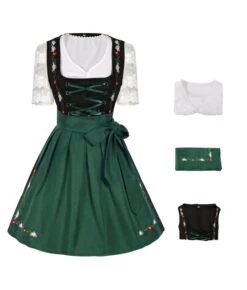 Bavarian Women Green Dress German Oktoberfest Halloween Carnival Costume -Accessories Shop Bavarian20Women20Green20Dress20German20Oktoberfest20Halloween20Carnival20Costume5 700x823 1