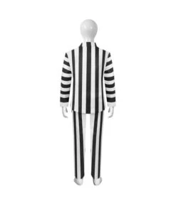Kids Children Gothic White Black Strip Outfit Halloween Costume 10 Kids Children Gothic White Black Strip Outfit Halloween Costume -Accessories Shop Beetlejuice20202420Movie20Kids20Children20White20Black20Strip20Outfit20Cosplay20Costume3 700x823 1