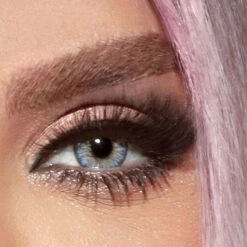 Bella - Vivid Blue Coloured Contact Lenses(Bella Glow Vivid Blue 3 Monthly)