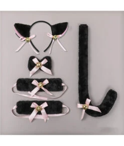 E Girl Black Cat Ears Tail Bell Bowtie Set Maid Cosplay Halloween Costume Accessories -Accessories Shop Cat20Girl20Black20Ear20Claws20Tail20Bell20Set20Bowtie20Halloween20Cosplay20Costume20Accessories203 700x823 1