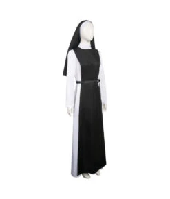 Women Nun Fullset Outfit Halloween Costume 11 Women Nun Fullset Outfit Halloween Costume -Accessories Shop Cecilia20Immaculate20202420Black20Outfit20Cosplay20Costume204 700x823 1