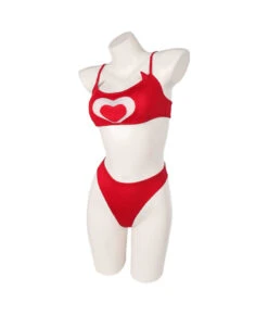 Women Red Devil Horn Swimsuit Sexy Bikini Halloween Party Costume -Accessories Shop Cherri20Bomb20Hazbin20Hotel20Women20Red20Swimsuit20Cosplay20Costume2 700x823 1