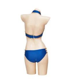 Women Blue Sexy Bikini GoldenTrim Swimsuit Halloween Costume 10 Women Blue Sexy Bikini GoldenTrim Swimsuit Halloween Costume -Accessories Shop Chun20Li20Street20Fighter20Blue20Bikini20Swimsuit20Cosplay20Costume2 700x823 1