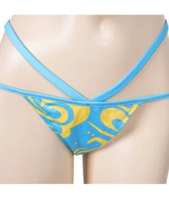 Women Light Blue Texture Printed Sexy Bikini Swimsuit Halloween Costume -Accessories Shop Chun20Li20Street20Fighter20Printed20Bikini20Swimsuit20Cosplay20Costume6 700x823 1