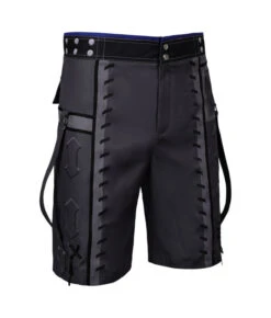 Men Black Shorts Beach Pants Casual Outfits -Accessories Shop Cloud20Strife20Final20Fantasy20Game20Black20Shorts20Cosplay20Costume 4 700x823 1
