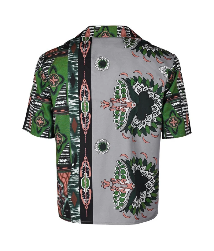 Man Printed Shirt Beach Shirt Casual Outfit 6 Man Printed Shirt Beach Shirt Casual Outfit - Image 4