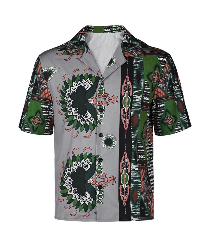 Man Printed Shirt Beach Shirt Casual Outfit 3 Man Printed Shirt Beach Shirt Casual Outfit