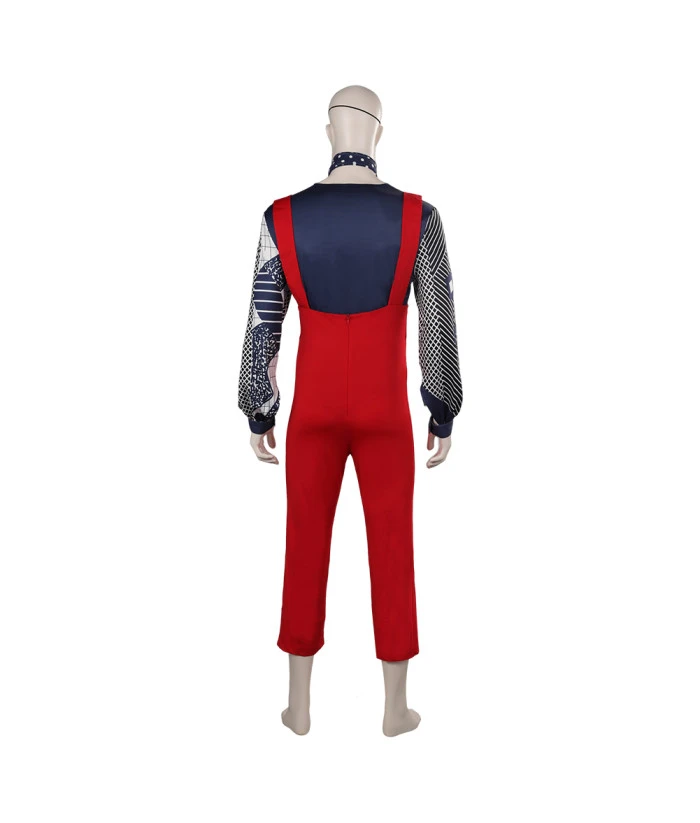 Men 80s Vintage Rockstar Outfit Halloween Costume 4 Men 80s Vintage Rockstar Outfit Halloween Costume - Image 2