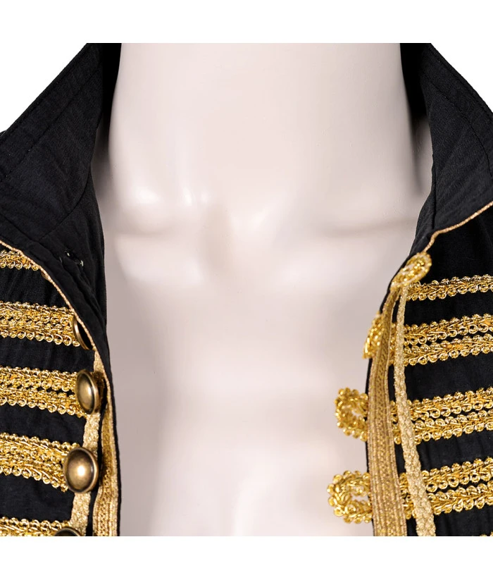 Men Vest Leather Pants 2Pcs Set Apocalypse Style Halloween Costume 7 Men Vest Leather Pants 2Pcs Set Apocalypse Style Halloween Costume - Image 5