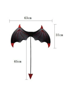 Devil Wings Horn Black Red Three Piece Set Halloween Cosplay Accessories -Accessories Shop Devil20Wings20Horn20Black20Red20Three20Piece20Set20Halloween20Cosplay20Accessories5 700x823 1