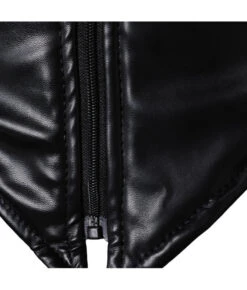 Men Black Leather Gothic Top Overcoat Halloween Costume 15 Men Black Leather Gothic Top Overcoat Halloween Costume -Accessories Shop Dream20The20Sandman20TV2020Black20Leather20Jacket20Cosplay20Costume6 700x823 1