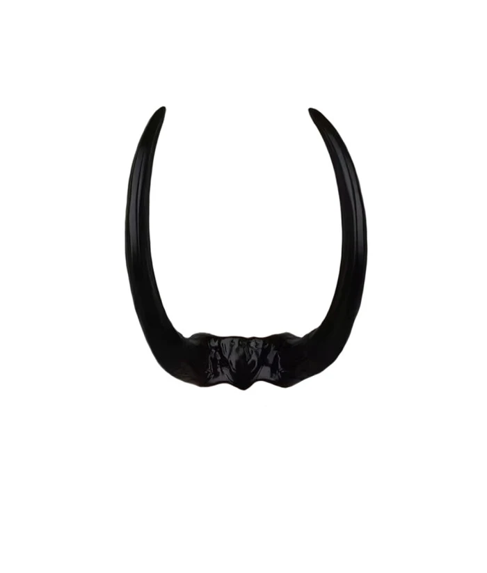 Fantasy Black Long Horn Devil Demon Horn Headband Halloween Costume Accessories 3 Fantasy Black Long Horn Devil Demon Horn Headband Halloween Costume Accessories
