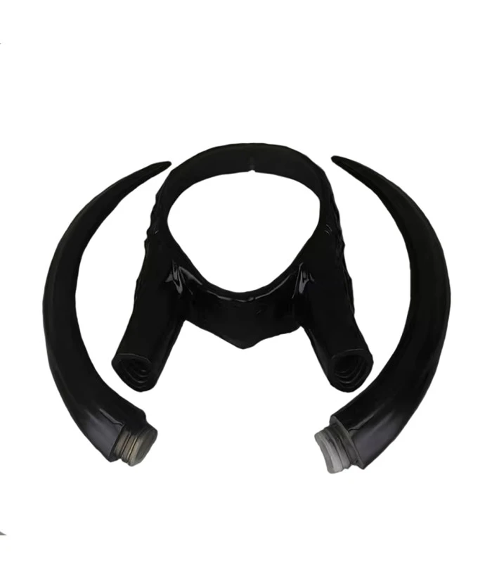 Fantasy Black Long Horn Devil Demon Horn Headband Halloween Costume Accessories 7 Fantasy Black Long Horn Devil Demon Horn Headband Halloween Costume Accessories - Image 5
