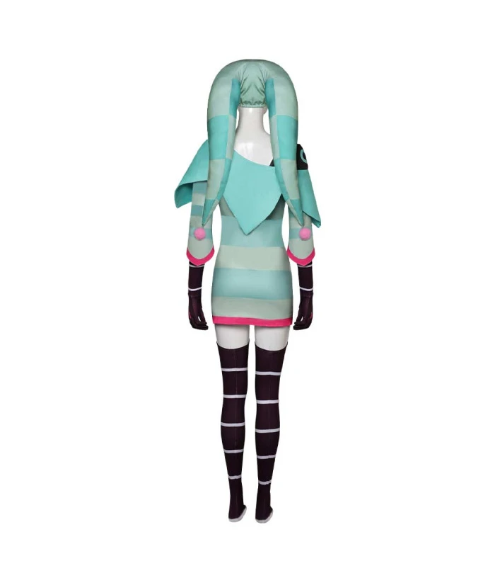 Light GreenJester Clown Outfits Halloween Costume 6 Light GreenJester Clown Outfits Halloween Costume - Image 4