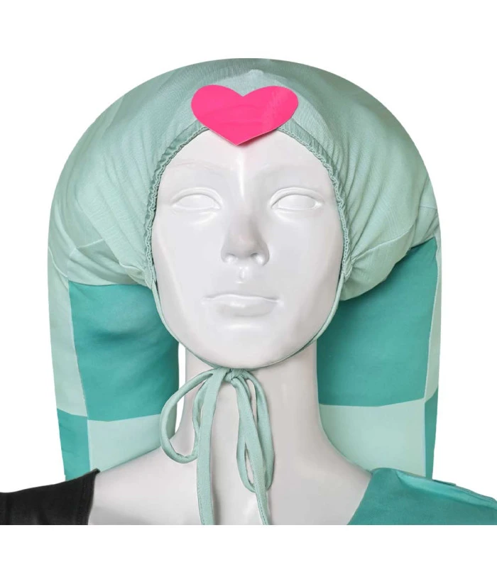 Light GreenJester Clown Outfits Halloween Costume 7 Light GreenJester Clown Outfits Halloween Costume - Image 5