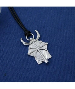 Fantasy Wizard Silver Necklace Halloween Costume Accessories
