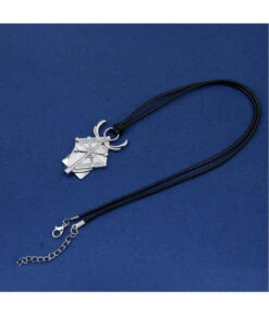 Fantasy Wizard Silver Necklace Halloween Costume Accessories 9 Fantasy Wizard Silver Necklace Halloween Costume Accessories -Accessories Shop Frieren20Frieren20Beyond20Journeys20End20Anime20Silver20Necklace20Cosplay20Accessories5 700x823 1