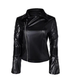 Women Black Leather Jacket