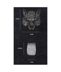 Grey Wolf Mask Gloves Tail Set Masquerade Party Hallowee Costume -Accessories Shop Grey20Wolf20Mask20Gloves20Tail20Set20Masquerade20Party20Halloween20Cosplay20Costume206 700x823 1