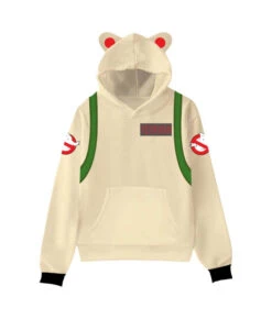 Kids Children Beige Bear Ear Hoodie Halloween Costume