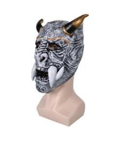 Demon Mask Japanese Halloween Costume Accessories -Accessories Shop Hannya20Japanese20Demon20Mask20Halloween20Masquerade20Party20Costume20Accessories202 700x823 1