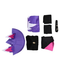 Women Black Slimming Shape Jumpsuit Cloak Witch Hat Fullset Halloween Costume -Accessories Shop Katress20Palworld20Game20Women20Purple20Outfits20Cosplay20Costume8 700x823 1