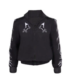 Men Black Horse Lover Pullover Hoodie Outfit