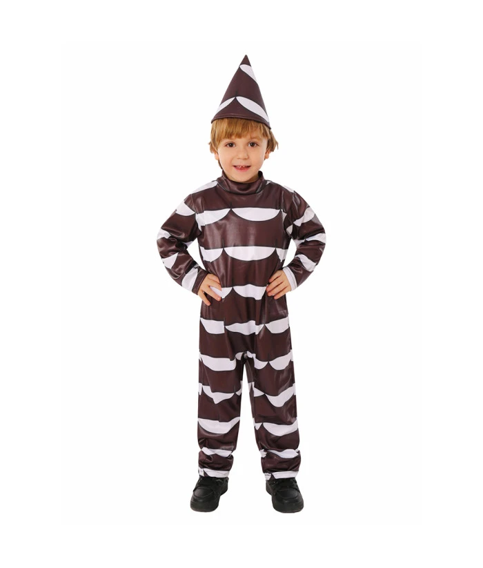 Kids ChIldren Chocolate Outfit Halloween Costume 3 Kids ChIldren Chocolate Outfit Halloween Costume