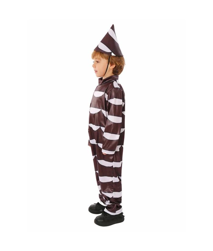 Kids ChIldren Chocolate Outfit Halloween Costume 4 Kids ChIldren Chocolate Outfit Halloween Costume - Image 2
