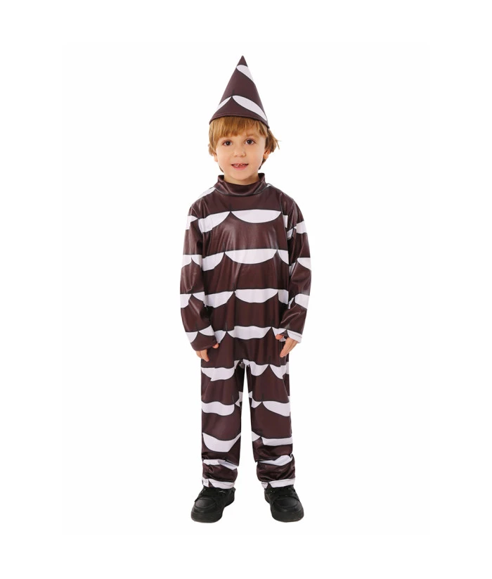 Kids ChIldren Chocolate Outfit Halloween Costume 7 Kids ChIldren Chocolate Outfit Halloween Costume - Image 5