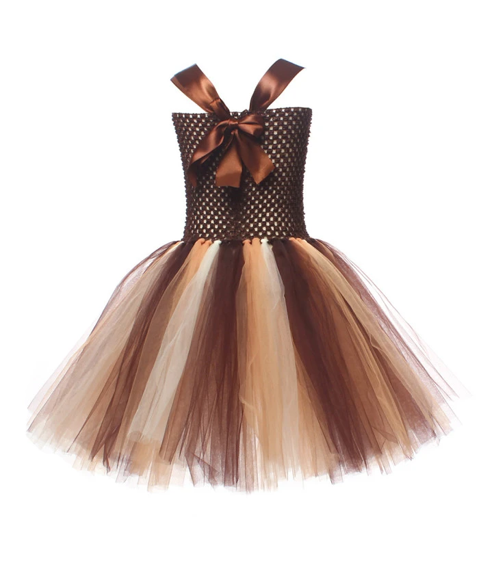 Kids Animal Lion Tutu Skirt Girl Halloween Costume 8 Kids Animal Lion Tutu Skirt Girl Halloween Costume - Image 6