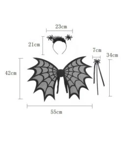 Devil Wings Set Black Skeleton Spider Bat Kids Halloween Costume Accessories 11 Devil Wings Set Black Skeleton Spider Bat Kids Halloween Costume Accessories -Accessories Shop Kids20Children20Black20Wings20Set20Halloween20Spider20Bat20Skeleton20Cosplay20Accessories6 700x823 1