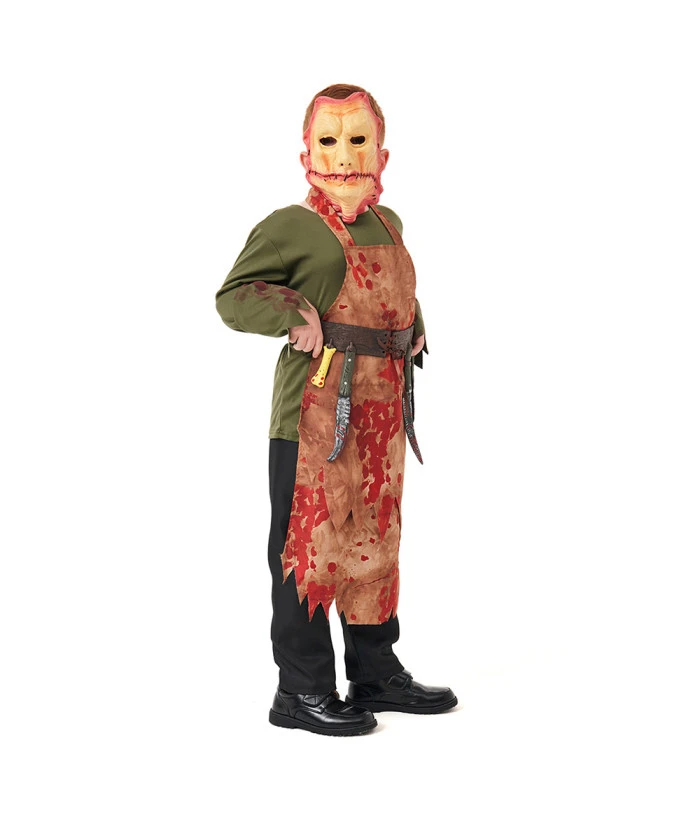 Kids Children Bloody Butcher Horror Halloween Costume 6 Kids Children Bloody Butcher Horror Halloween Costume - Image 4