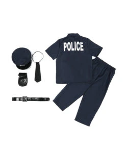 Kids Children Boy Police Outfit Halloween Costume 13 Kids Children Boy Police Outfit Halloween Costume -Accessories Shop Kids20Children20Boy20Professional20Police20Short sleeved20Blue20Outfit20Halloween20Stage20Costume208 700x823 1