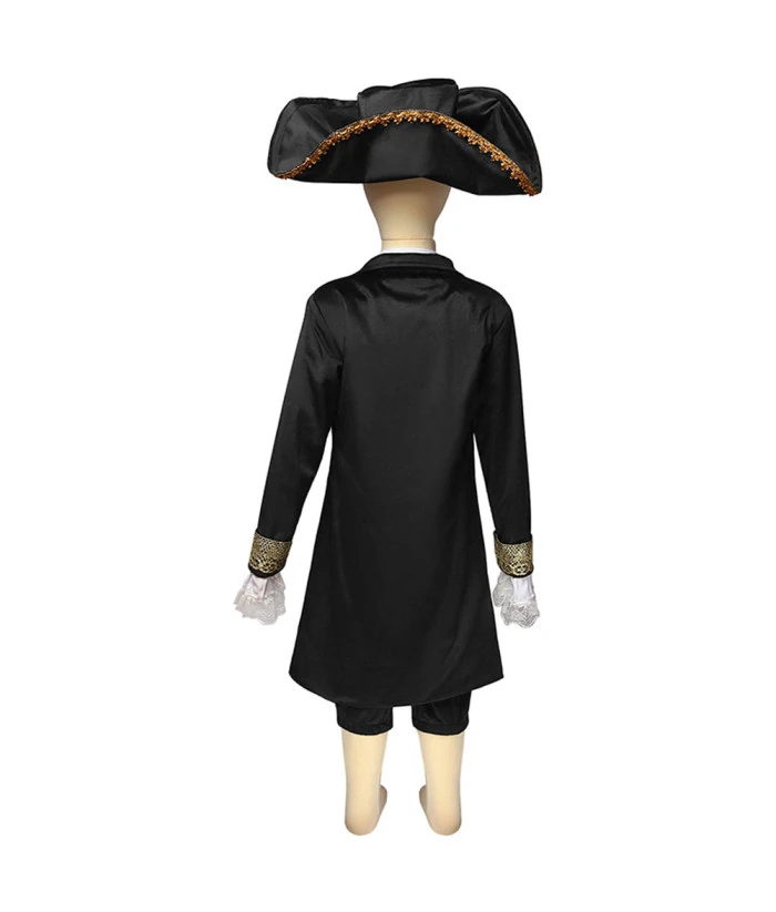 Kid 18th Century Columbian General Outfit Boy Halloween Costume 7 Kid 18th Century Columbian General Outfit Boy Halloween Costume - Image 5