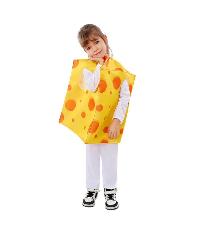Kids Children Cheese Funny Overalls Halloween Stage Costume 3 Kids Children Cheese Funny Overalls Halloween Stage Costume