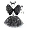 Fairy Web Pattern Skirt 4Pcs Kids Girl Halloween Costume 2 Fairy Web Pattern Skirt 4Pcs Kids Girl Halloween Costume -Accessories Shop Kids20Children20Dark20Fairy20Web20Pattern20Skirt204Pcs20Halloween20Cosplay20Costume201 700x823 1