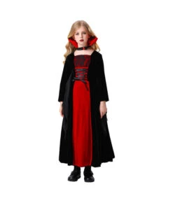 Vampire Lady Dark Red Dress Kids Halloween Costuem 12 Vampire Lady Dark Red Dress Kids Halloween Costuem -Accessories Shop Kids20Children20Dark20Red20Dress20Vampire20Fantasy20Halloween20Costuem202 700x823 1
