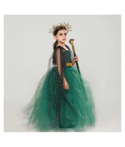 Medusa Girl Mesh Dress 4Pcs Set Kids Halloween Costume 6 Medusa Girl Mesh Dress 4Pcs Set Kids Halloween Costume -Accessories Shop Kids20Children20Girl20Dark20Green20Tutu20Skirt20Medusa20Halloween20Performance20Stage20Cosplay20Costume202 700x823 1