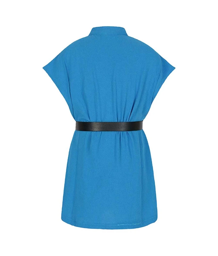 Kids Children Pirate Blue Shirt Halloween Costume 4 Kids Children Pirate Blue Shirt Halloween Costume - Image 2