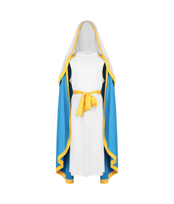Holy Mother The Virgin Mary Outfit Girl Halloween Costume 3 Holy Mother The Virgin Mary Outfit Girl Halloween Costume